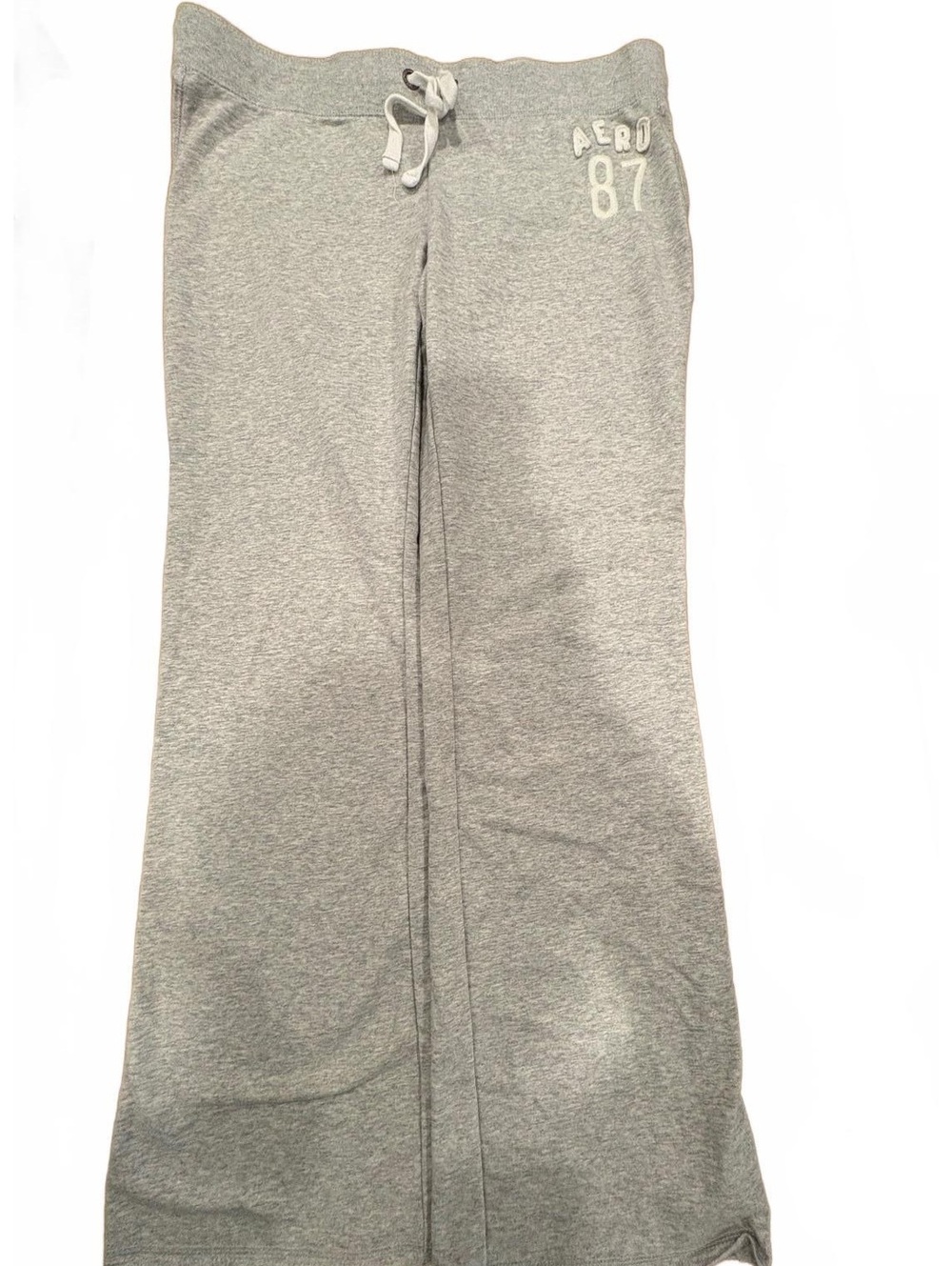 Aeropostale Gray Sweatpants with Drawstring Waist Size XL
